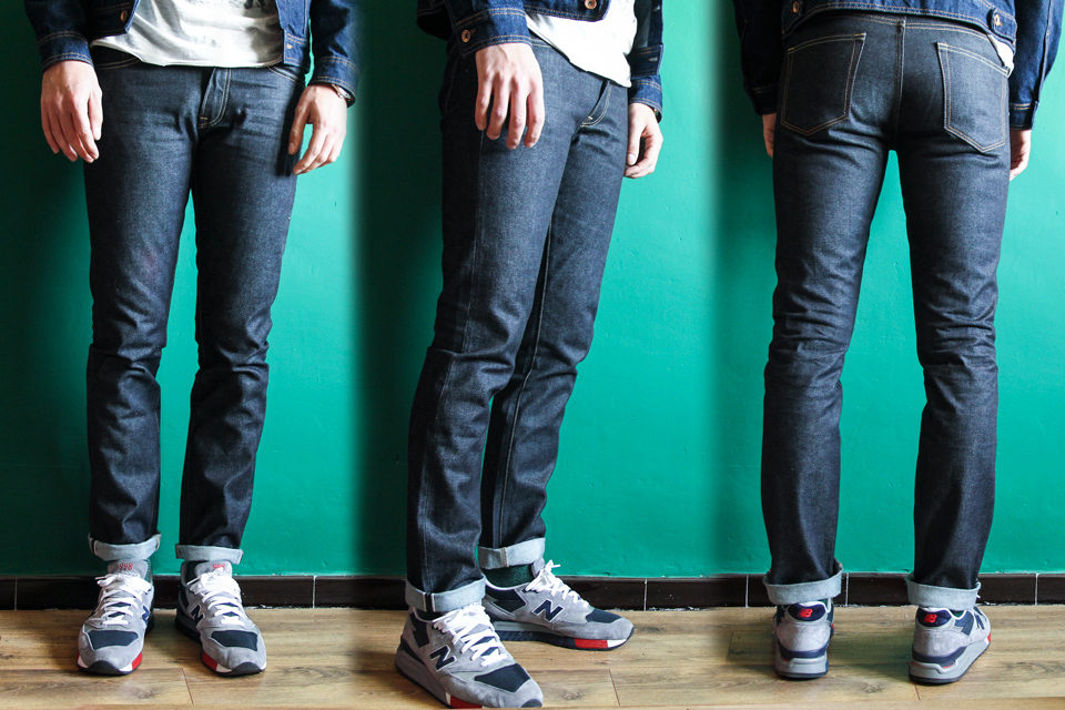 jeans selvedge homme