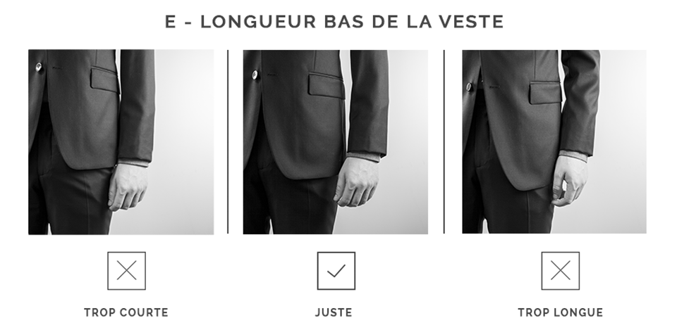taille costume homme